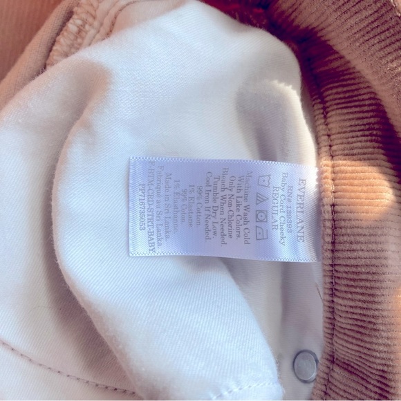 Everlane Baby Cord Cheeky Straight Leg Corduroy Pants - Picture 6 of 7